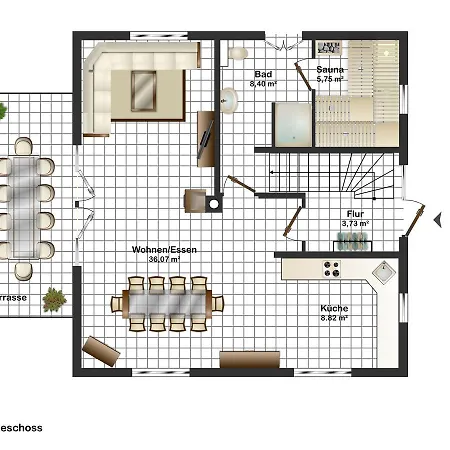 In Mit Eigener Terrasse