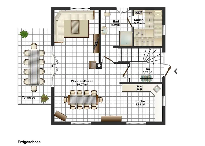 In Mit Eigener Terrasse